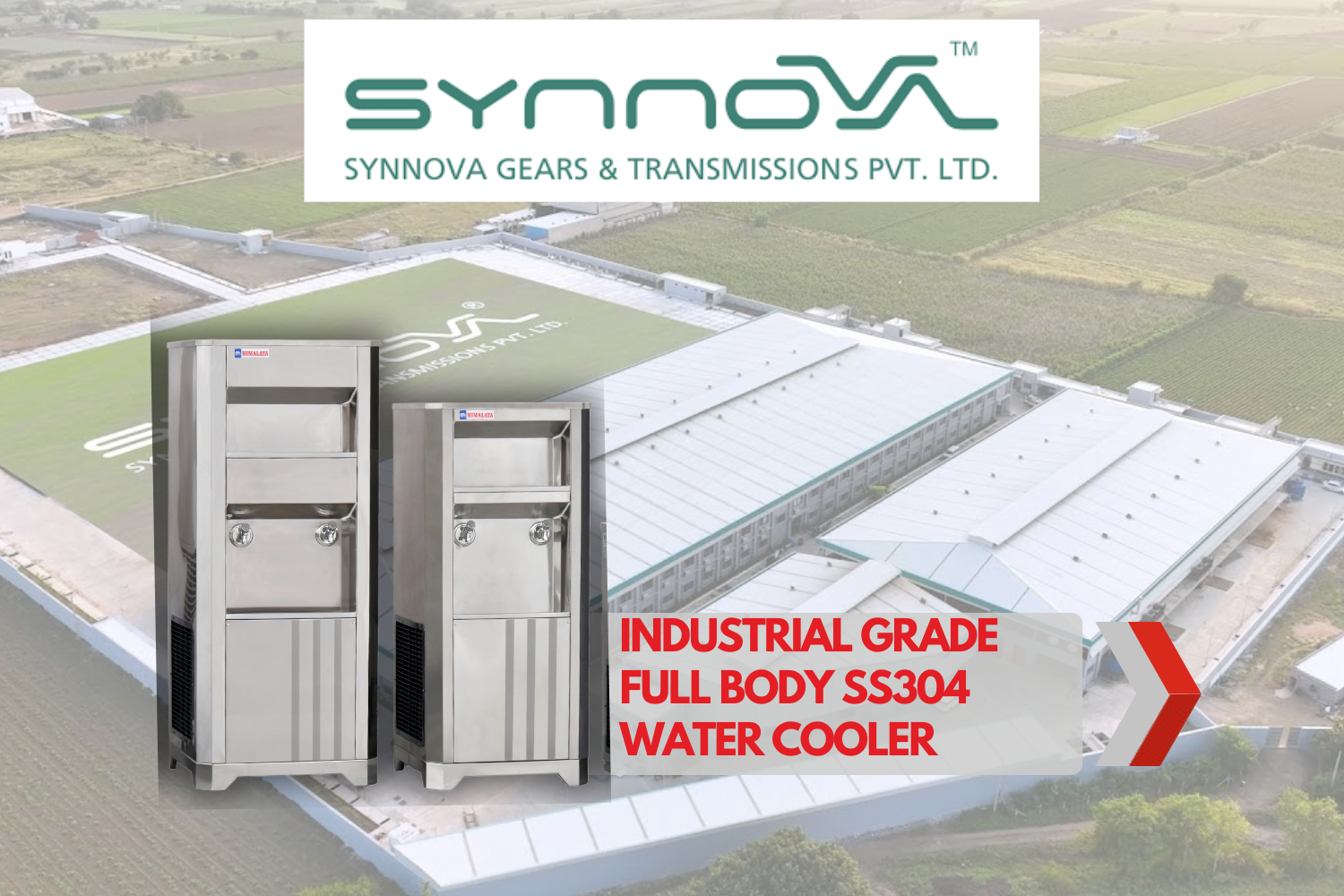 Synnova Gears & Transmissions Pvt. Ltd. | High-precision gears and transmission |Industrial Grade Heavy Duty Water Coolers